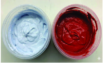 SG Multi Gel Adhesive components before mixing