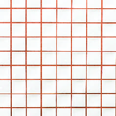 Terracotta grout finish
