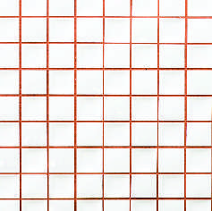 Orange grout finish