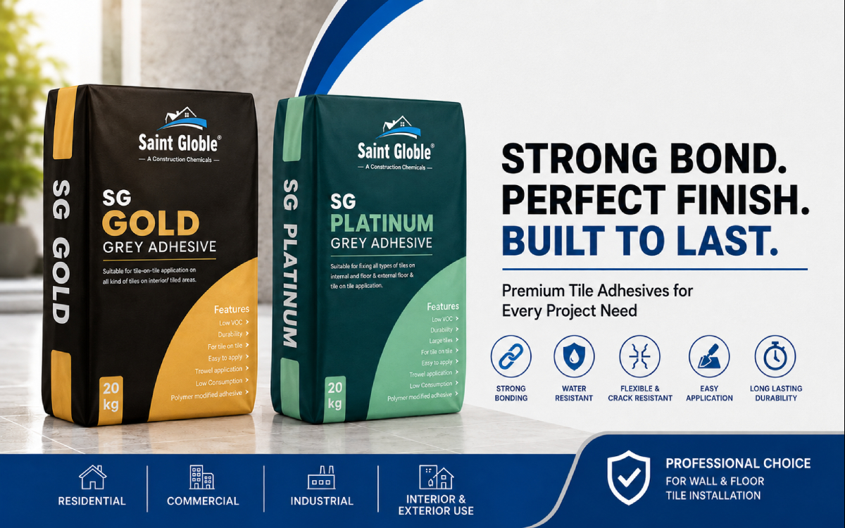 SG Tile Adhesive & Stone Adhesive Price in India: Complete Guide (2026)